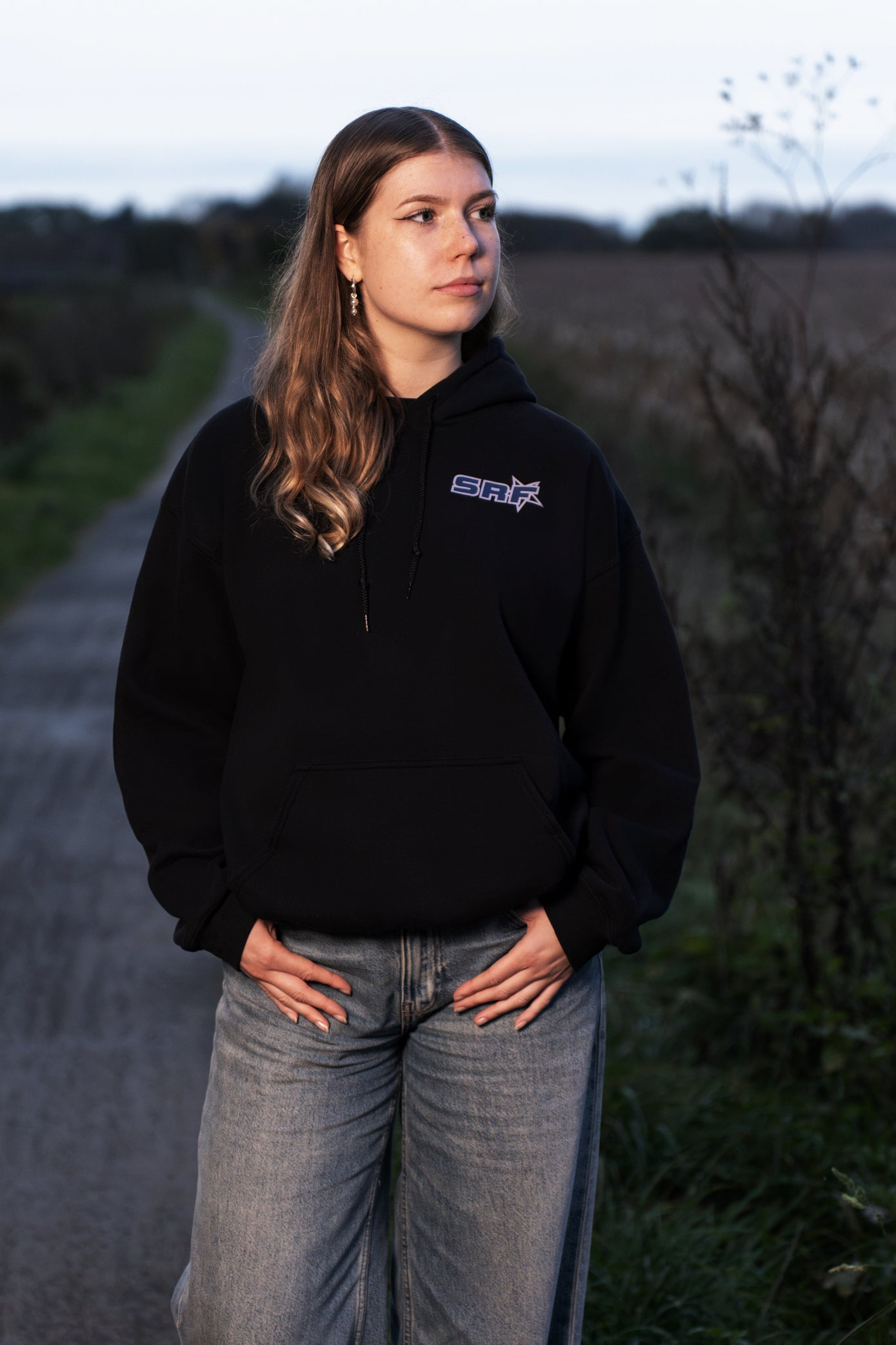 SRF Hoodie Black